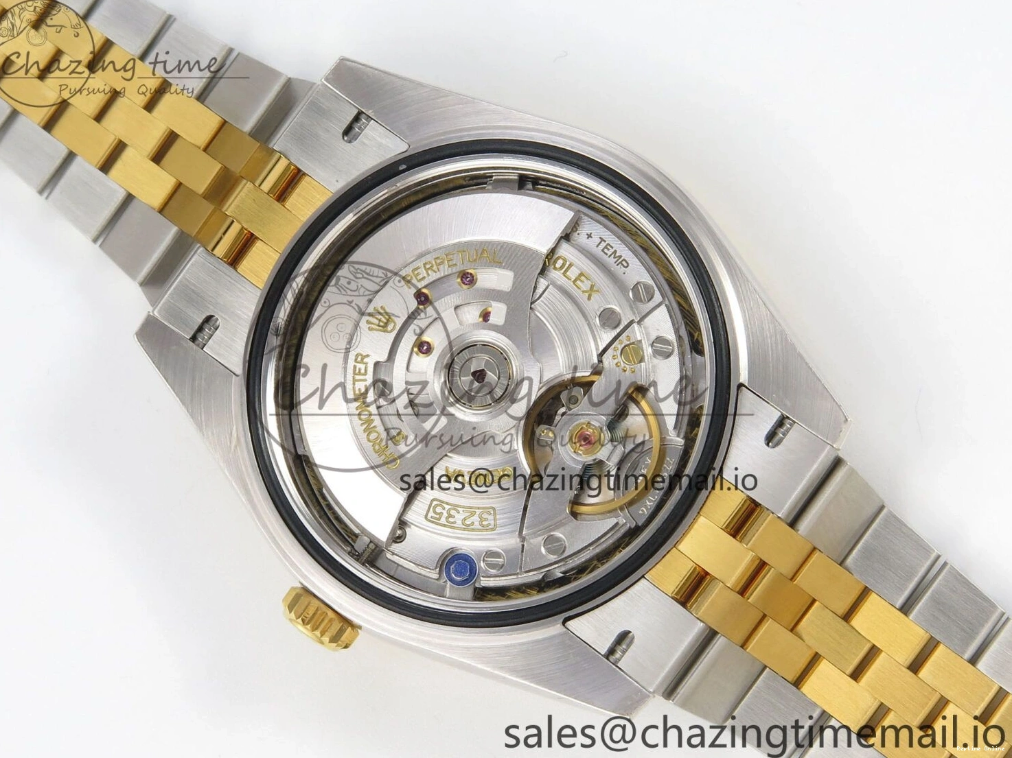 0224 DateJust 41 126333 SS YG ARF 1:1 Best Edition YG Stick Dial on Jubilee Bracelet SH3235 (Weighted) Effortless 216